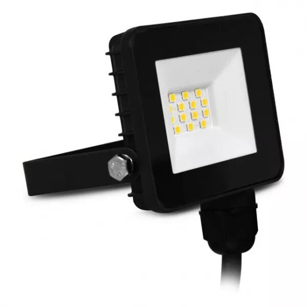 MIIDEX - LUMOS SLIM II PROJECT 10W 3000K PLAT NOIR IP65 (100050)