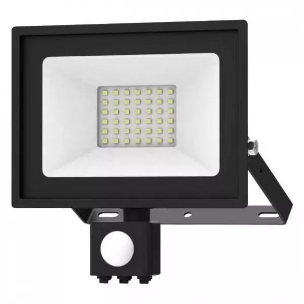 MIIDEX - LUMOS SLIM PROJECT 30W 6000K NOIR IP65 + DETECT IR (80321)