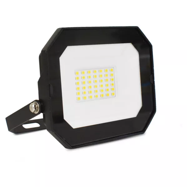 MIIDEX - LUMOS SLIM SANS CABLE PROJECT 30W 3000K NOIR IP65 (800353)