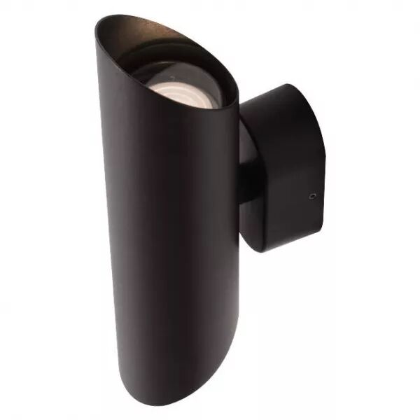MIIDEX - MALBEC APPL 2 X GU10 CYLINDRIQUE NOIR IP44  (700384)