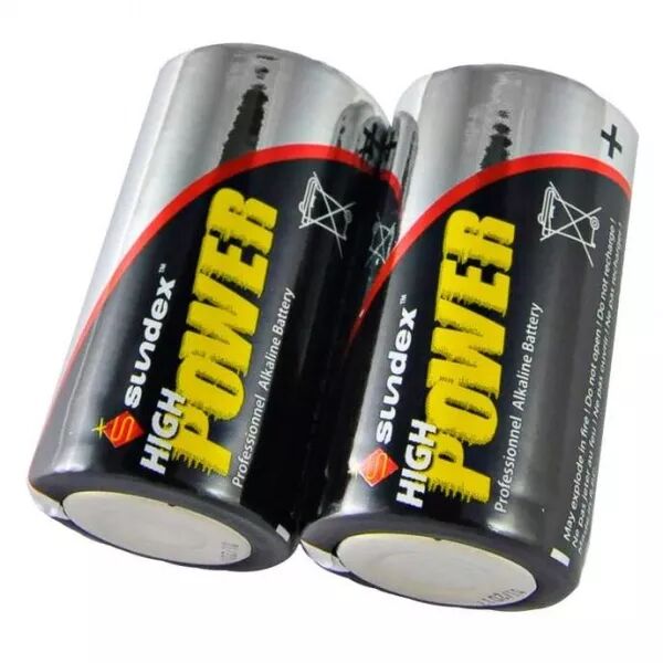 MIIDEX - PILES LR14 PACK X2 SUPER ALCALINES SUNDEX 6-12 (X6) (4104)