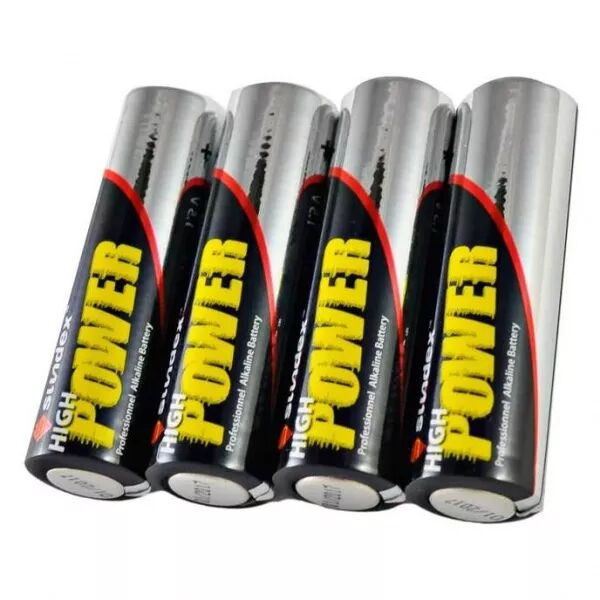 MIIDEX - PILES LR6 AA PACK X4 SUPER ALCALINES SUNDEX 10-120 (X10) (4101)