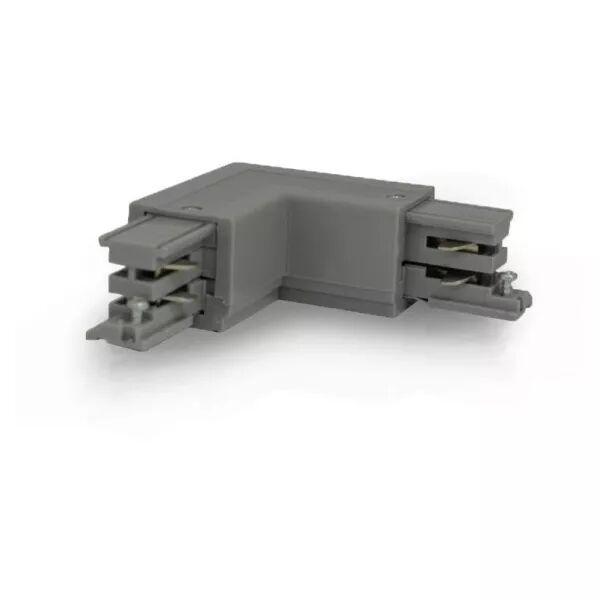 MIIDEX - RAIL 3A CONNECT TRIPHASE COUDE L ARGENT (8241)