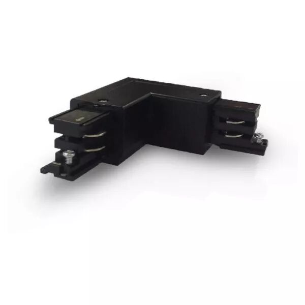 MIIDEX - RAIL 3A CONNECT TRIPHASE COUDE L NOIR CIRCUIT EXTERIEUR 230V (82431)