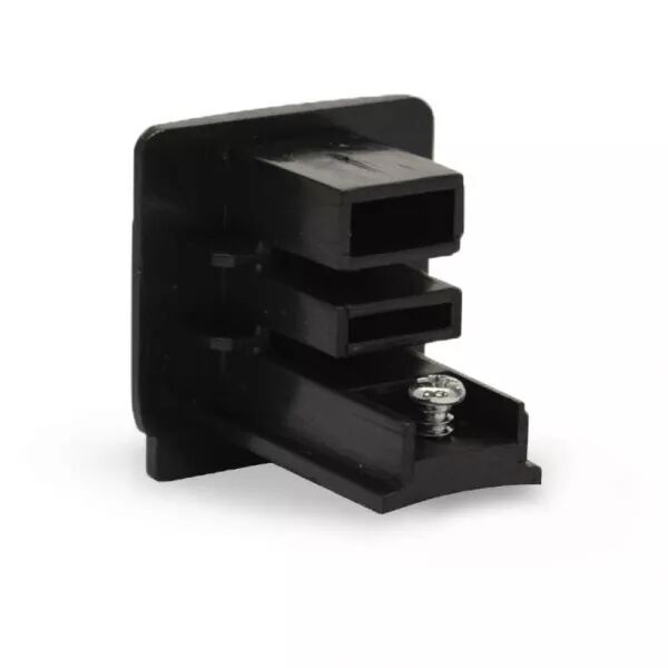 MIIDEX - RAIL 3A CONNECT TRIPHASE FIN DOUBLE SENS NOIR GAUCHE/DROITE 230V (82231)