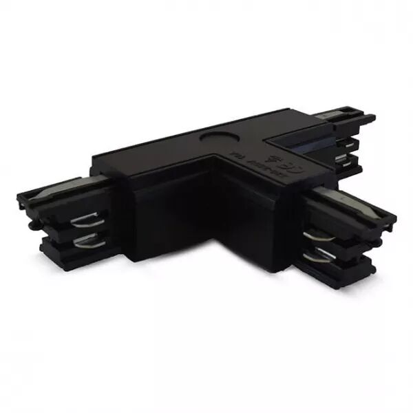 MIIDEX - RAIL 3A CONNECT TRIPHASE FORME T NOIR 230V (8273)
