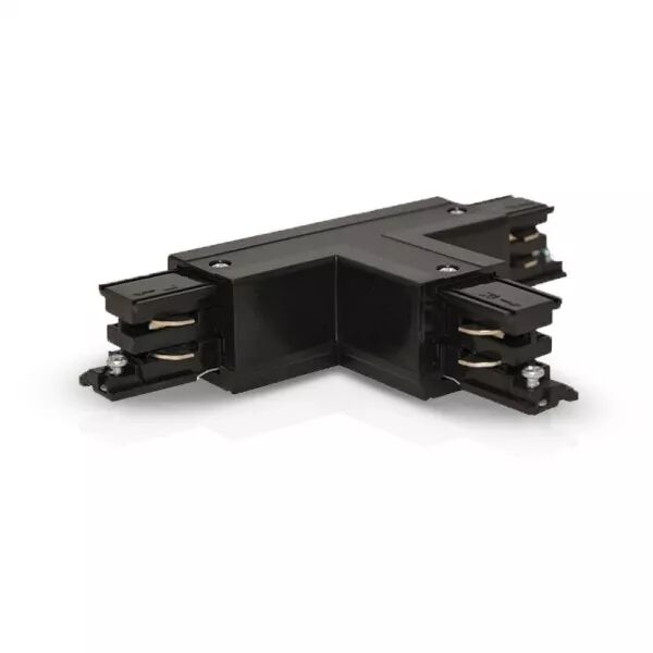 MIIDEX - RAIL 3A CONNECT TRIPHASE FORME T NOIR DROIT CIRCUIT INTERIEUR 230V    (100776)