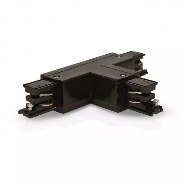 MIIDEX - RAIL 3A CONNECT TRIPHASE FORME T NOIR GAUCHE CIRCUIT INTERIEUR 230V    (100778)