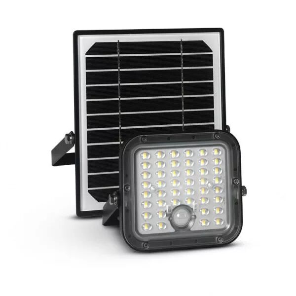 MIIDEX - SEDUM PROJECTEUR SOLAIRE 10W 3000K ASYM DETECT IR 3ANS (100751)