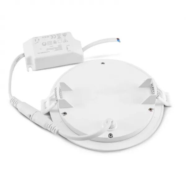 MIIDEX - SLIMY DOWNLIGHT DIAM 128MM BLC 6W 3000K PC (77490)