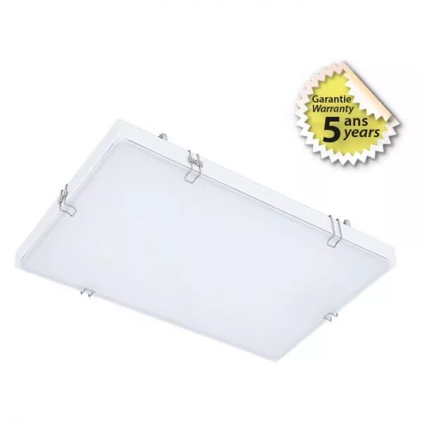 MIIDEX - STARK LAMPE INDUSTRIELLE 1220X590MM 330W 5000K IP65 IK10 5ANS (400061)