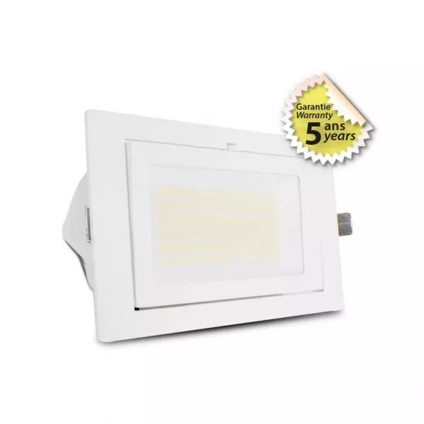 MIIDEX - STELLA SPOT ENCASTRABLE ORIENT 240X145MM 32/38W CCT PUISS AJUST 5ANS (76913)