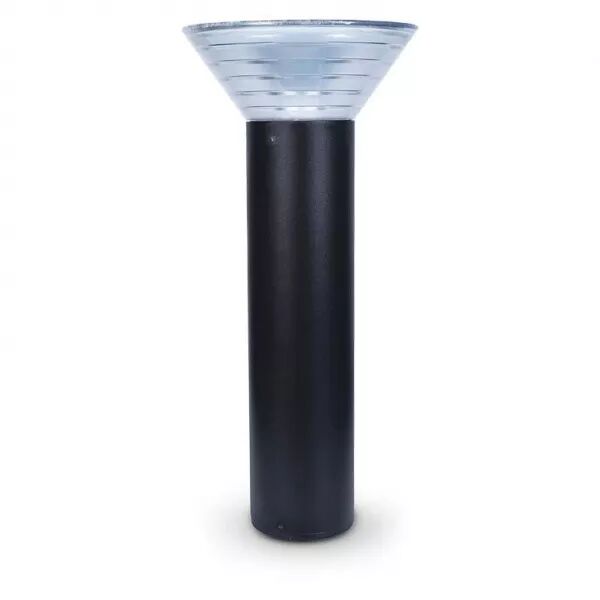 MIIDEX - SUNNY COUPOLE POTELET SOLAIRE CONIQUE 9V 500MM 4W 3000K NOIR IP65 (70902)