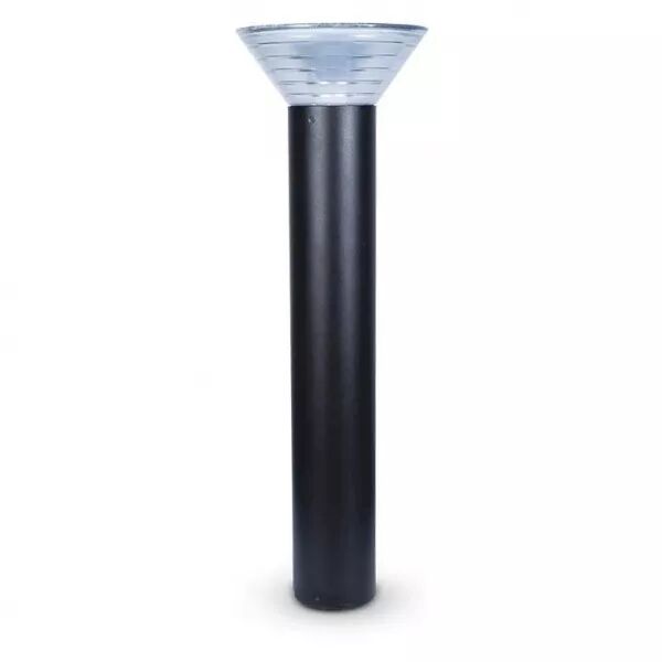 MIIDEX - SUNNY COUPOLE POTELET SOLAIRE CONIQUE 9V 800MM 4W 3000K NOIR IP65 (70900)