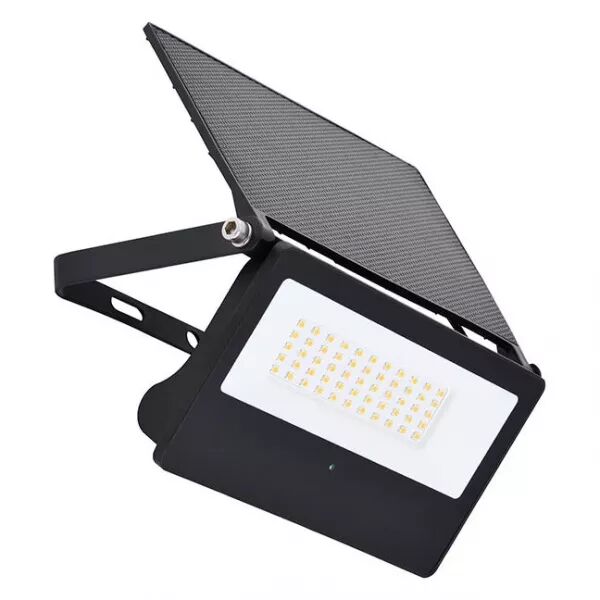 MIIDEX - SUNNY LUMOS II PROJECTEUR LED SOLAIRE 12W 3000K + DETECTEUR RF (100678)