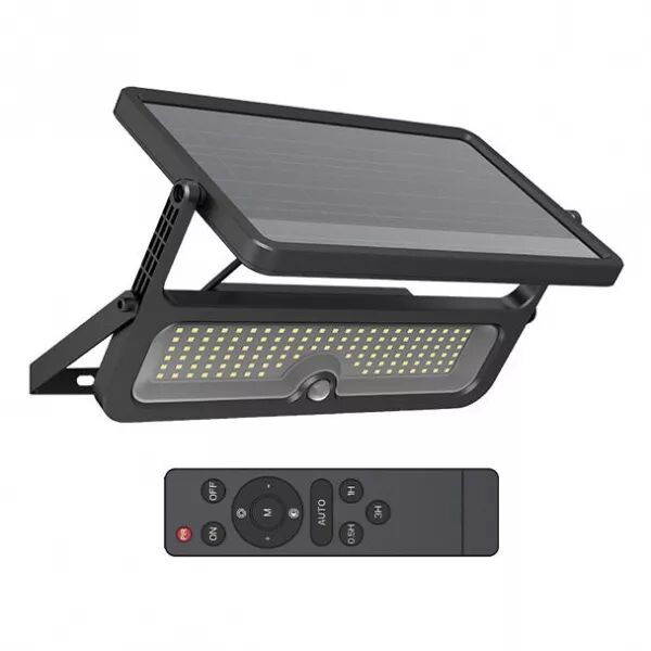 MIIDEX - SUNNY LUMOS II PROJECTEUR LED SOLAIRE 8W 3KK + DETECT IR + TELEC (100676)