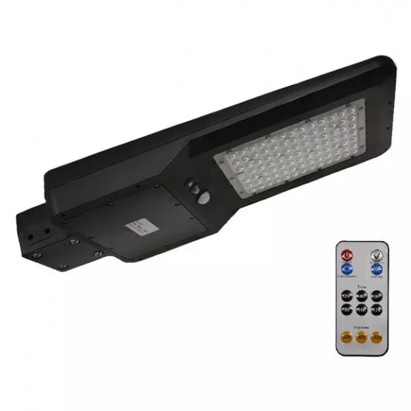 MIIDEX - SUNNY STREET TETE DE LAMPADAIRE SOLAIRE 40W 3000K IP65 + DETECT IR (100154)