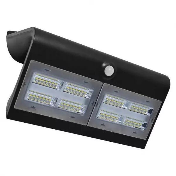 MIIDEX - SUNNY VIGNE APPL SOLAIRE 8W 4000K NOIR IP65 + DETECT IR (70477)