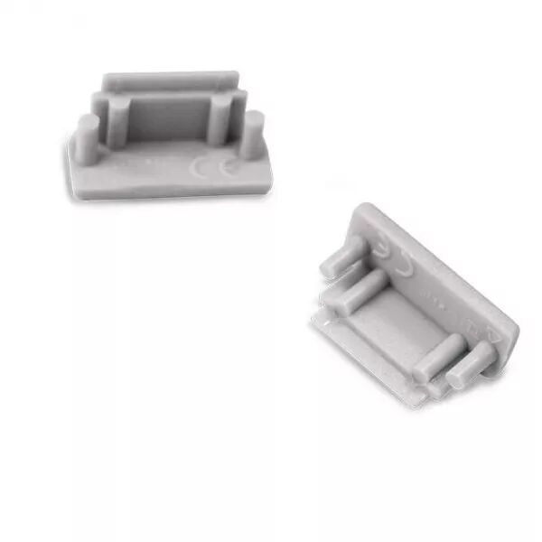 MIIDEX - TERMINAISON PROFILE PLAT 14,4MM GS PACK DE 2 (9899)