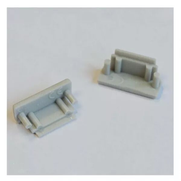 MIIDEX - TERMINAISON PROFILE PLAT GS PACK DE 2 (9867)