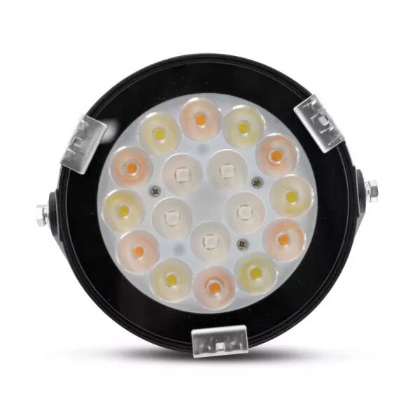 MIIDEX - TOURNESOL PROJECT RGB + BLC 9W CCT 2700K A 6500K NOIR IP66 RF (80104)