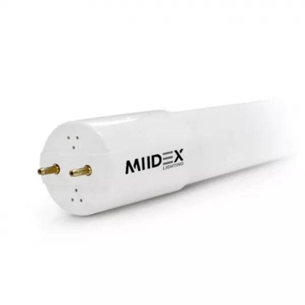 MIIDEX - TUBE LED T8 1200MM 18W 4000K 220-240V (X10) (75992)