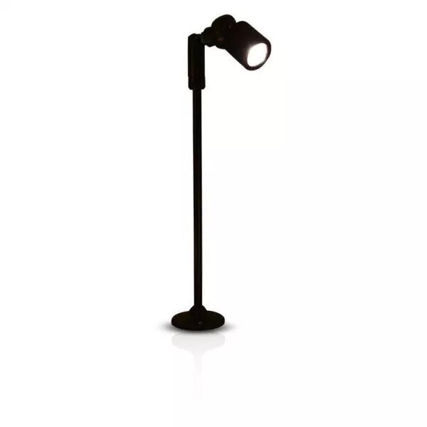 MIIDEX - VITRINE SPOT SUR TIGE 1W 6000K 15� NOIR (71102)