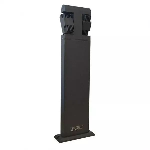 MIIDEX - WALLY POTELET RECT 8W 3000K DIFFUSEUR ORIENT GS IP54 (67793)
