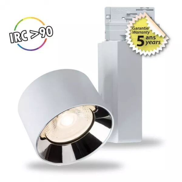 MIIDEX - WHAO IRC90 SPOT SUR RAIL BLC 10W 3000K 5ANS (83190)