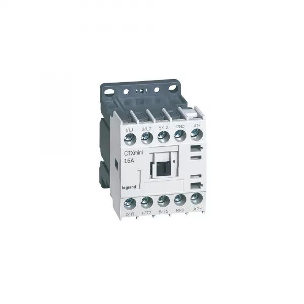 MINI-CONTACTEUR DE PUISSANCE CTX� 3P 16A+CONTACT AUXILIAIRE-1NO - 24V=
