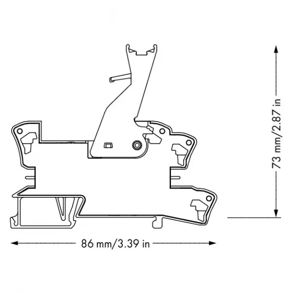 MODUL RELAIS 1X UM RP FORCABLE788-108