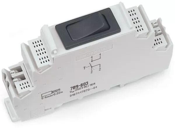MODULE AVEC BOUTON POUSSOIR 1 P�LE - 16 A