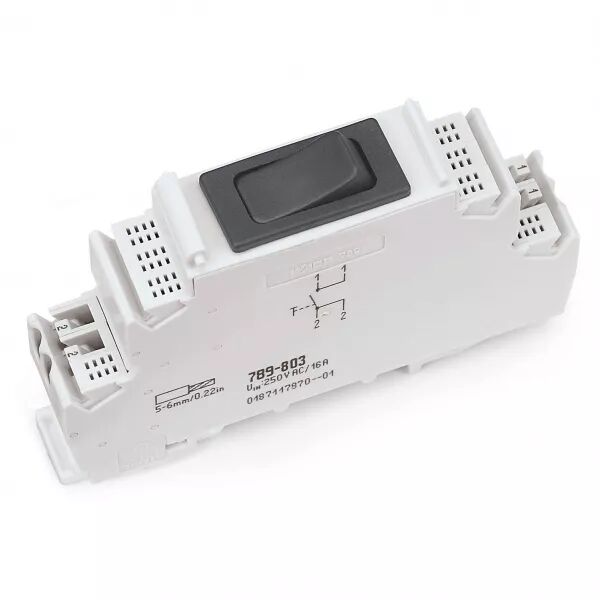 Module avec bouton poussoir 1 p�le - 16 A789-803