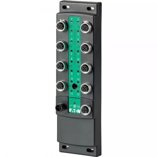 MODULE-BLOC E/S SWD IP69K, 24 VDC, 16 E/S PARAM�TRABLES AVEC ALIMENTATION, 8 M12