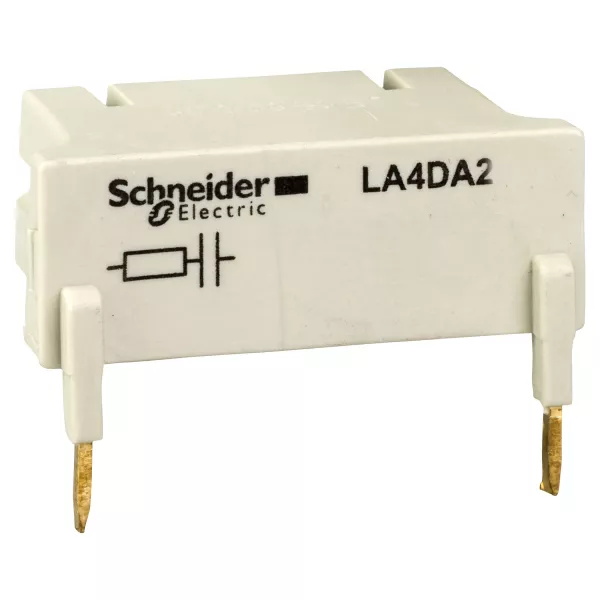 module d\'antiparasitage - circuit RC - 110..240 V CA (LA4DA2U)