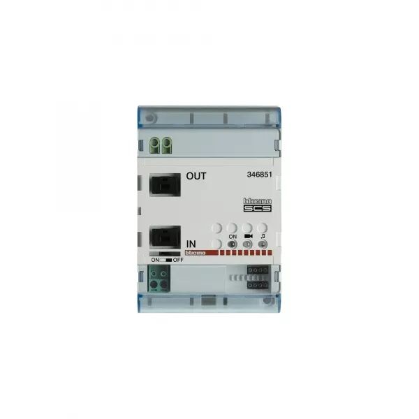 MODULE D�EXTENSION D�INSTALLATION BUS 2 FILS - 4 MODULES DIN