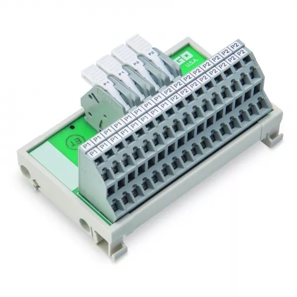 Module de r�partition du potentiel 2 potentiels avec 2 blocs d\'alimentation830-800/000-317