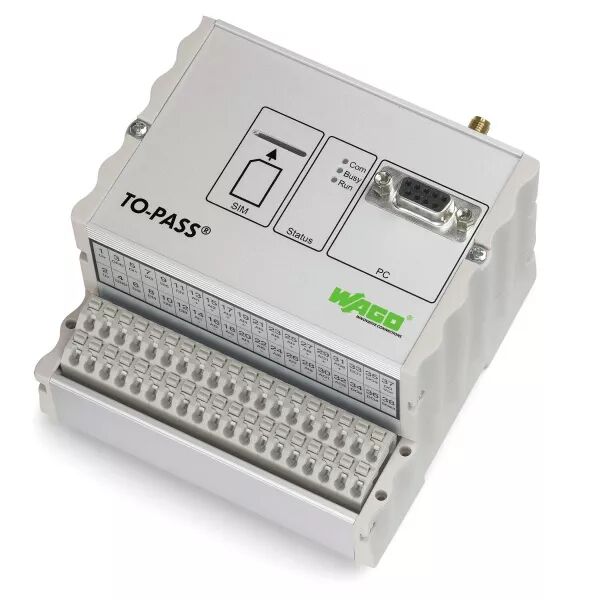 Module de t�l�contr�le TO-PASS COMPACT 2AI Web (4DI/4DO/2AI)761-113
