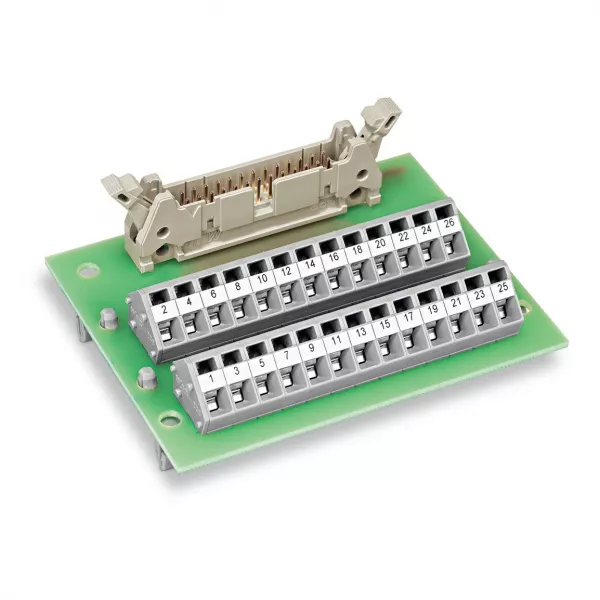 Module interface HE10 26 p�les sur pied sans bo�tier (289-405)