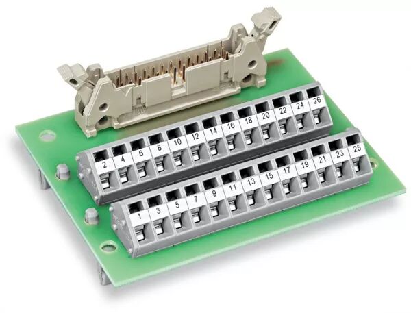 MODULE INTERFACE HE10 50 P�LES SUR PIED SANS BO�TIER