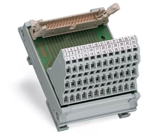 MODULE INTERFACE POUR CONNECTEUR SELON DIN 41 651 / 34 P�LES