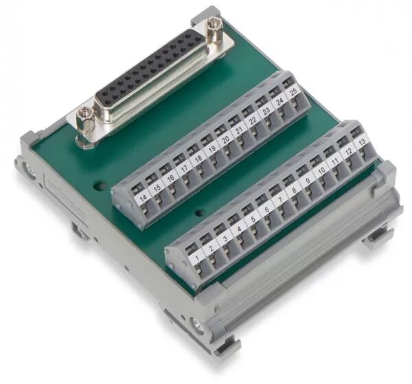 MODULE INTERFACE SUB-D FEMELLE 37 P�LES DANS BO�TIER SUPPORT (POUR CORDON SOUD�)
