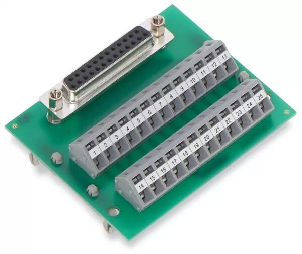 MODULE INTERFACE SUB-D FEMELLE 37 P�LES SUR PIED SANS BO�TIER (POUR CORDON SOUD�