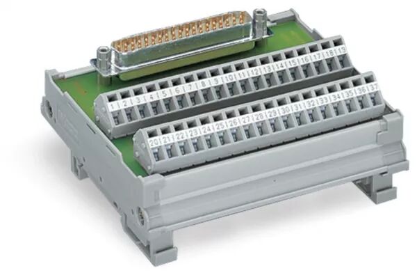 MODULE INTERFACE SUB-D M�LE 25 P�LES DANS BO�TIER SUPPORT (POUR CORDON SOUD�)
