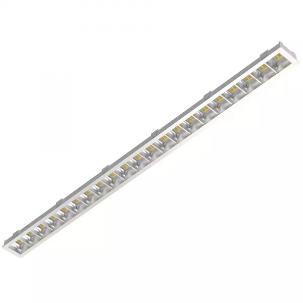 MODULE LED BLANC/SILVER UGR16 P/DALLE MODULO, 12,5W CCT 3000/4000K 1750LM 50000H