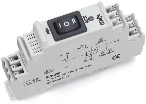 MODULE RELAIS 1RT COMMUTAT.MAN/0/AUT