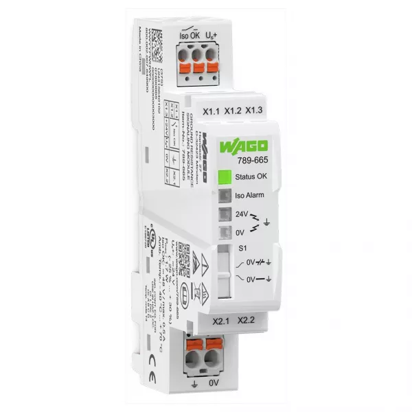 Module signal� r�sist. mise � la terre Alarme de d�f. � la Terre par s. dig. 24 789-665