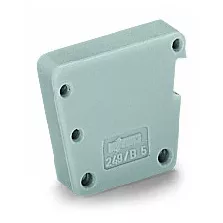 Module vide, pour intercaler des bornes sur rail pont�es (249-107)