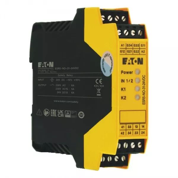 MODULES DE S�CURIT� ESR5, 24VDC, 3 CIRCUITS DE VALIDATION