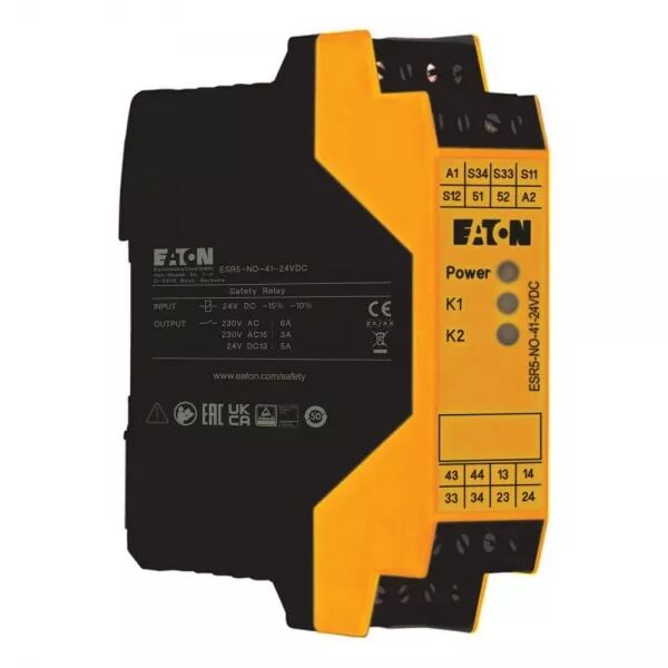 MODULES DE S�CURIT� ESR5, 24VDC, 4 CIRCUITS DE VALIDATION